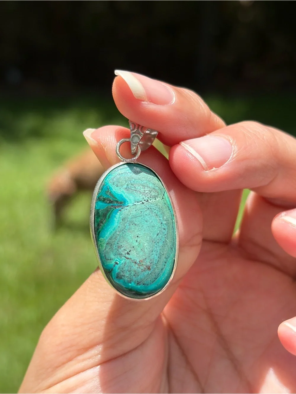 N/A natural chrysocolla